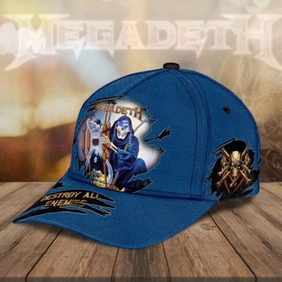 Personalized Megadeth Band Classic Cap