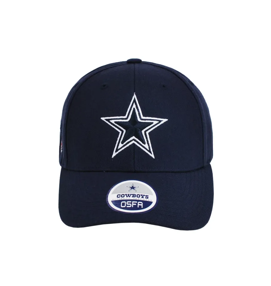COWBOYS football Dallas Cowboys Basic Wool Logo Navy Blue Strapback Cap Men Women Hat