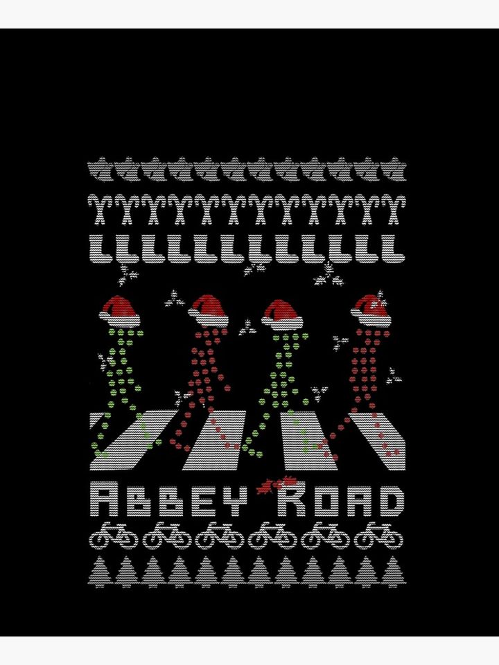 Abbey Road Ugly Christmas Model Apron