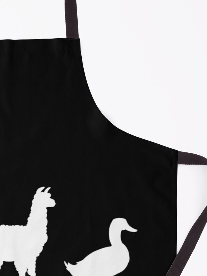 Llama Llama Duck Walking Design Apron