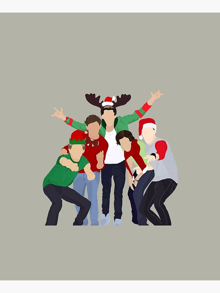 One Direction Christmas  Apron