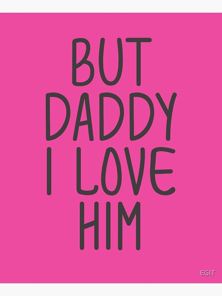 but daddy i love him Apron