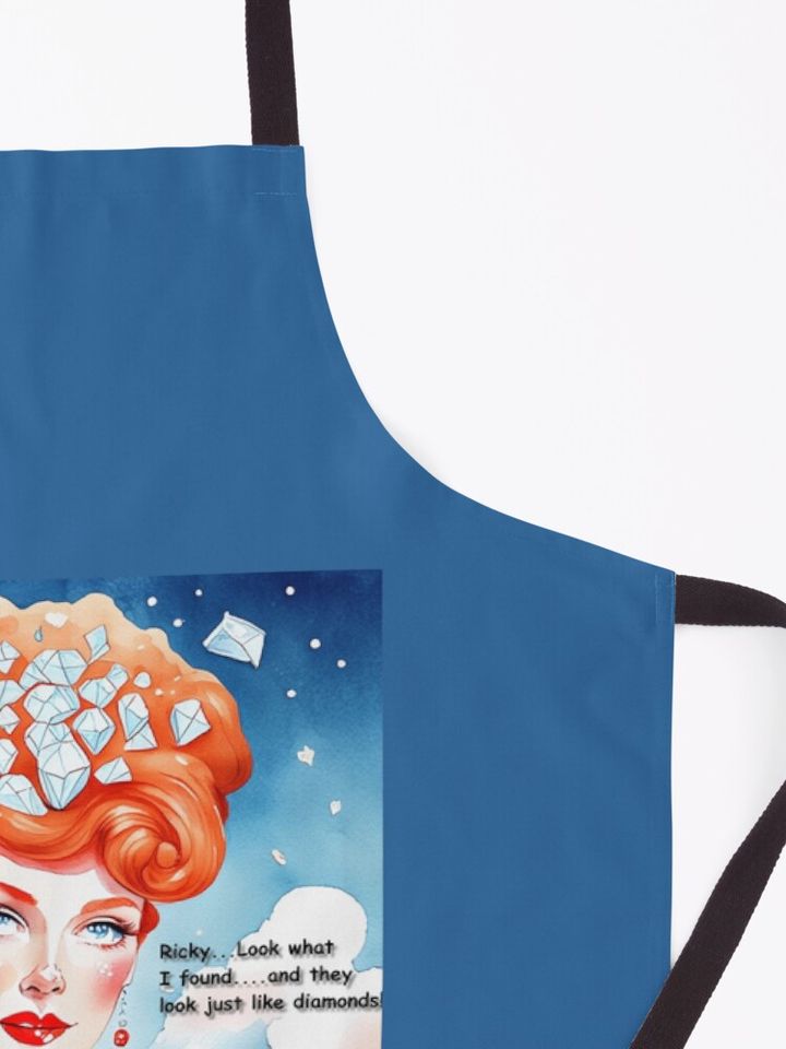 I Love Lucy In The Sky With Zirconia Apron