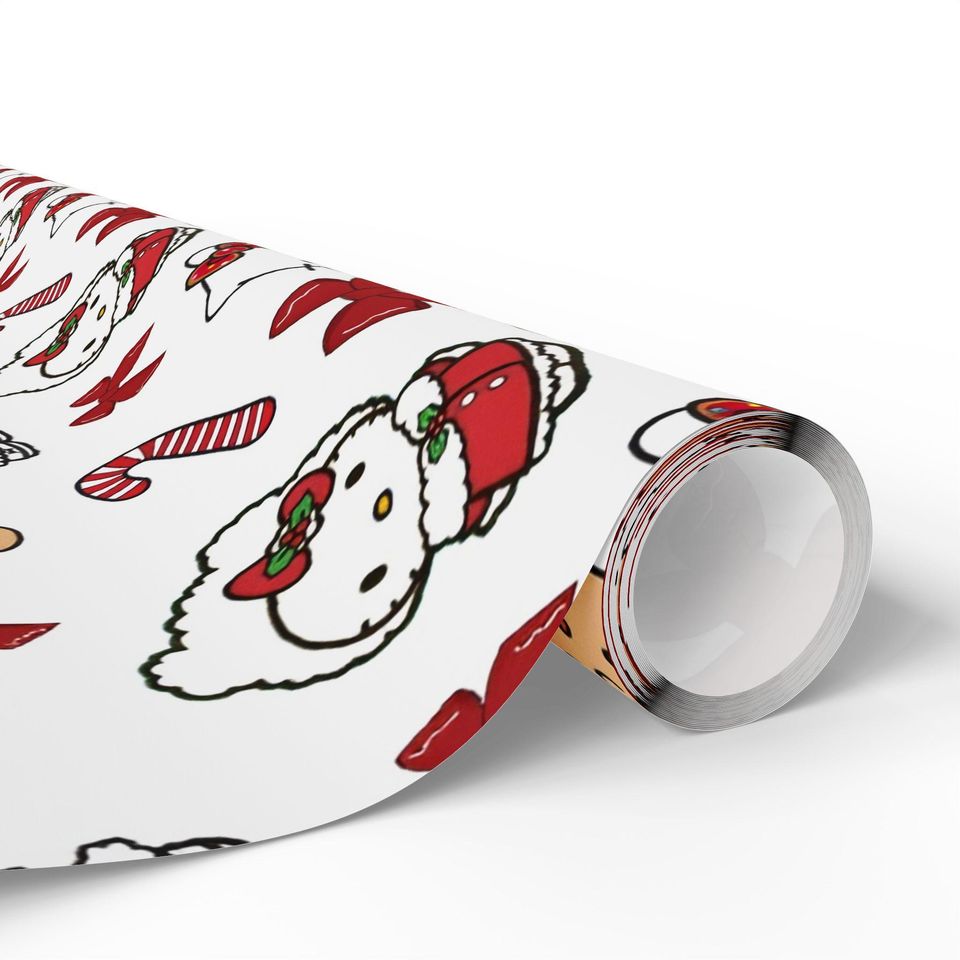 Hello Kitty Christmas Wrapping Papers