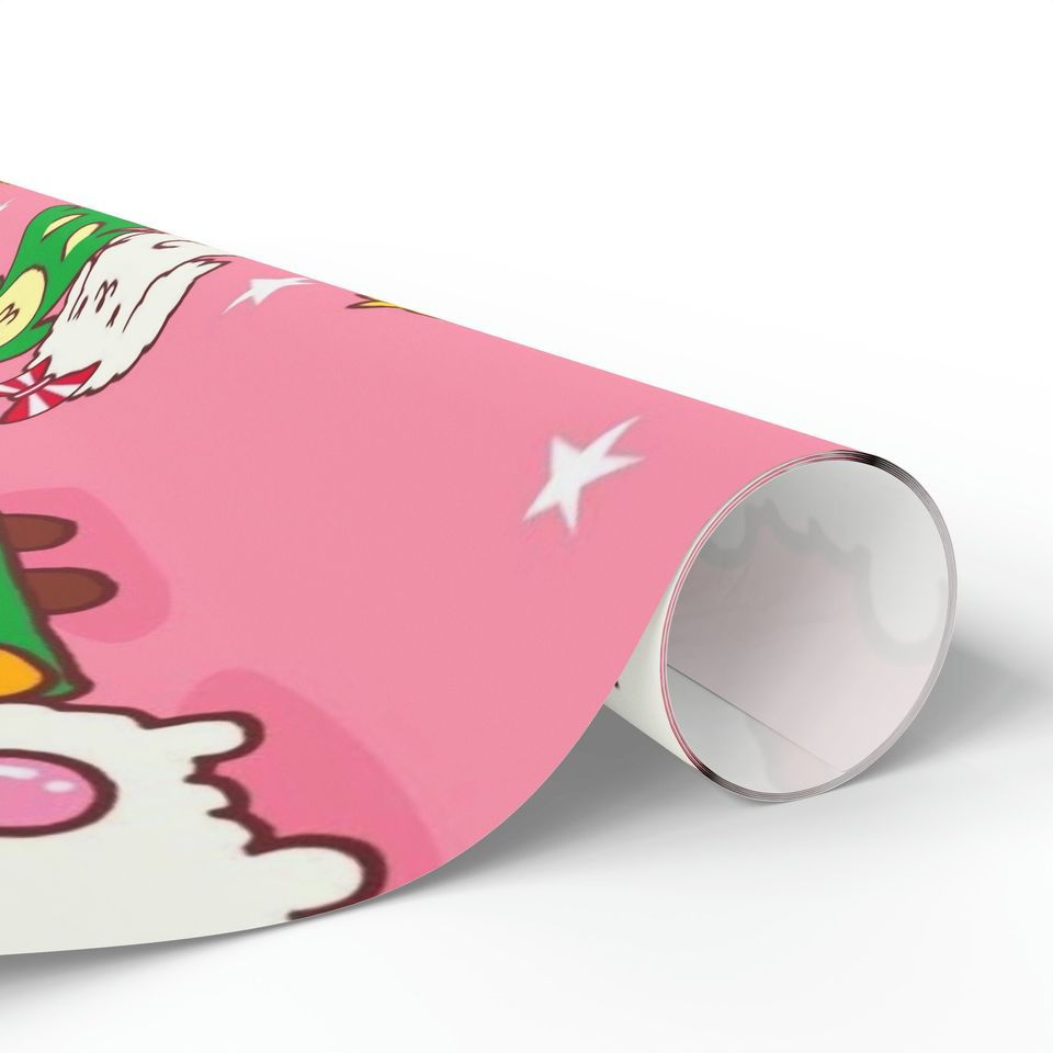 Merry Retro Pompompurin Dog Pom Kitty Christmas  Wrapping Paper