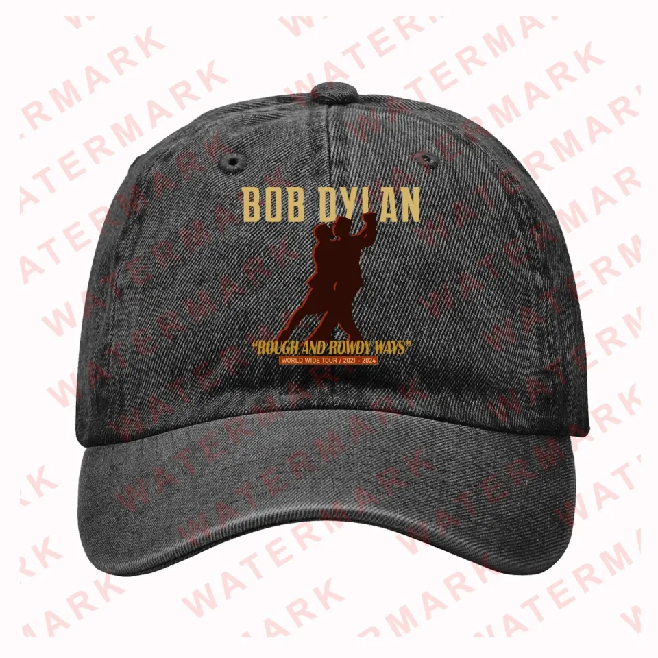 Hats BOB DYLAN ROUGH AND ROWDY WAYS WORLD WIDE TOUR 2021-2024 Caps