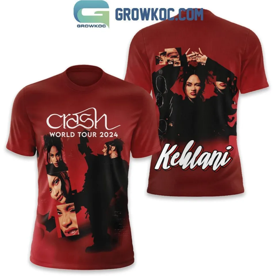 Kehlani Crash World Tour 2024 3D T-Shirt