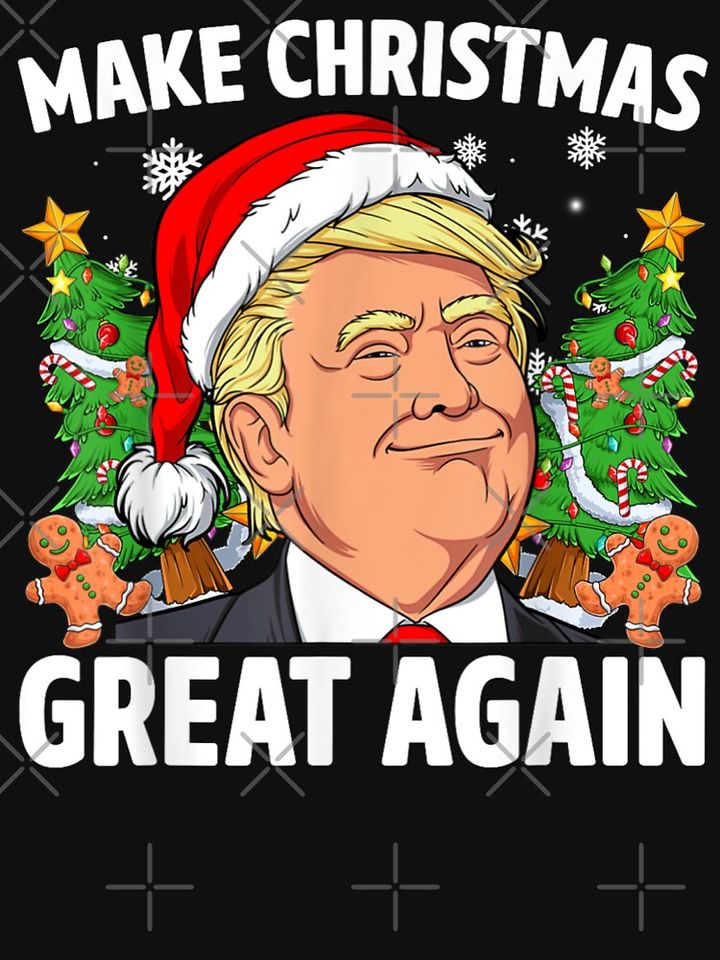 Trump Make Christmas Great Again Ugly Christmas Sweaters Essential T-Shirt