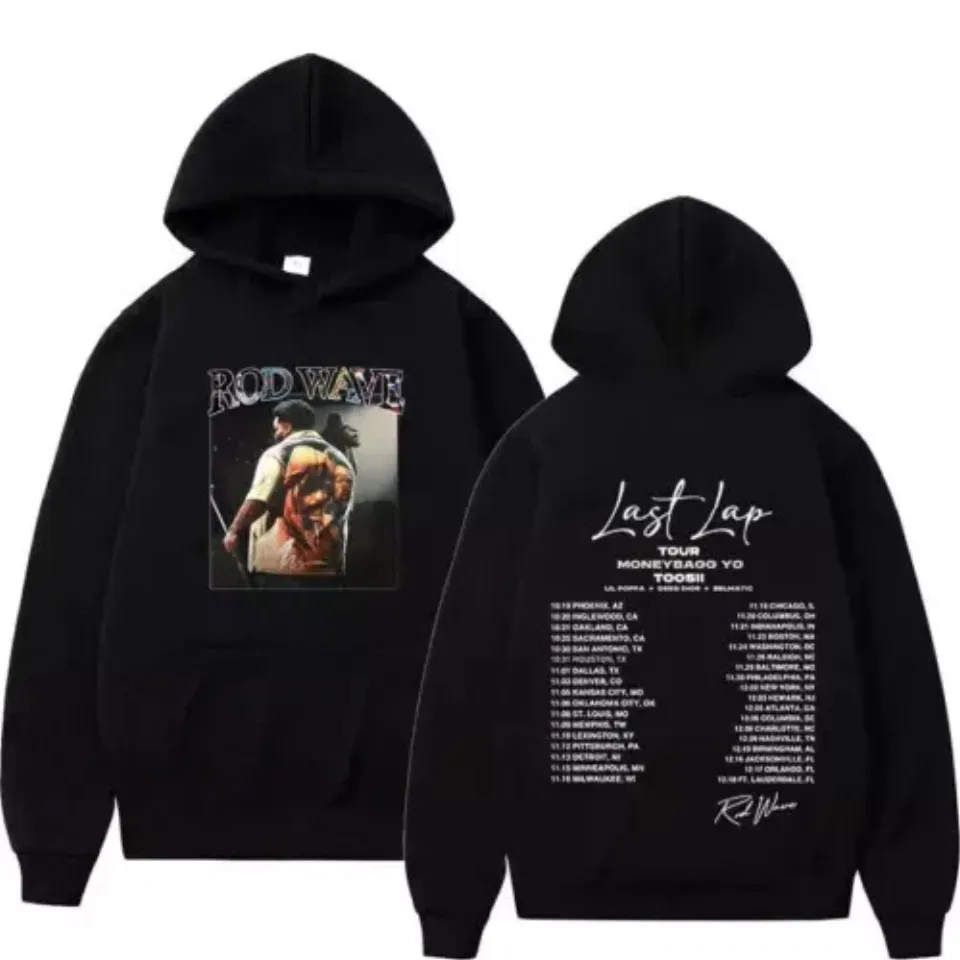 Rod Wave Last Lap Tour 2024 Album Hoodie