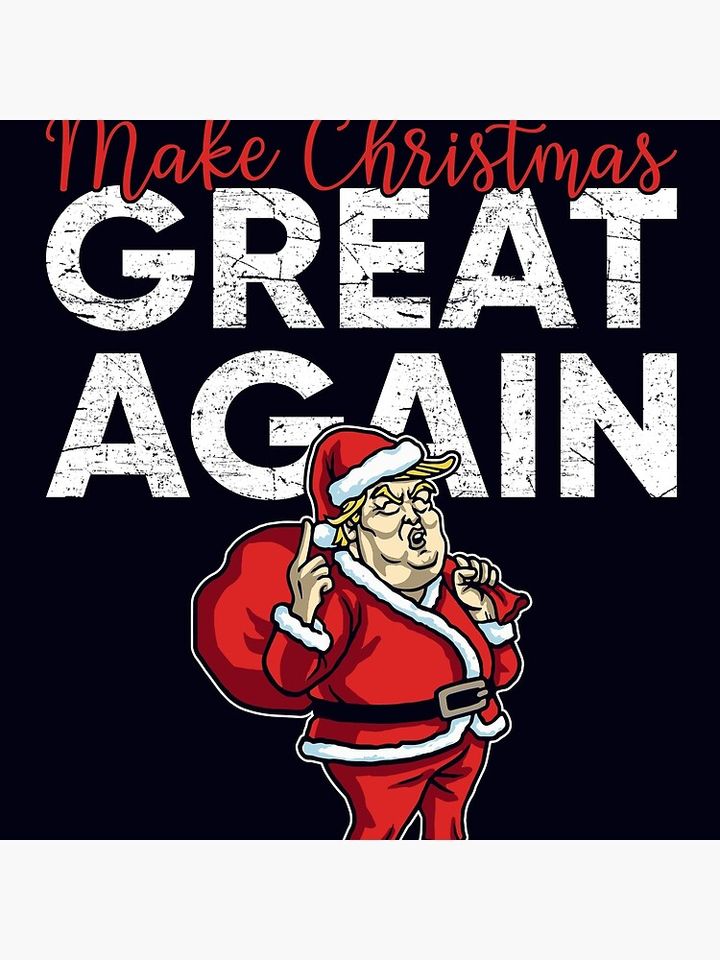 Make Christmas Great Again Pillow