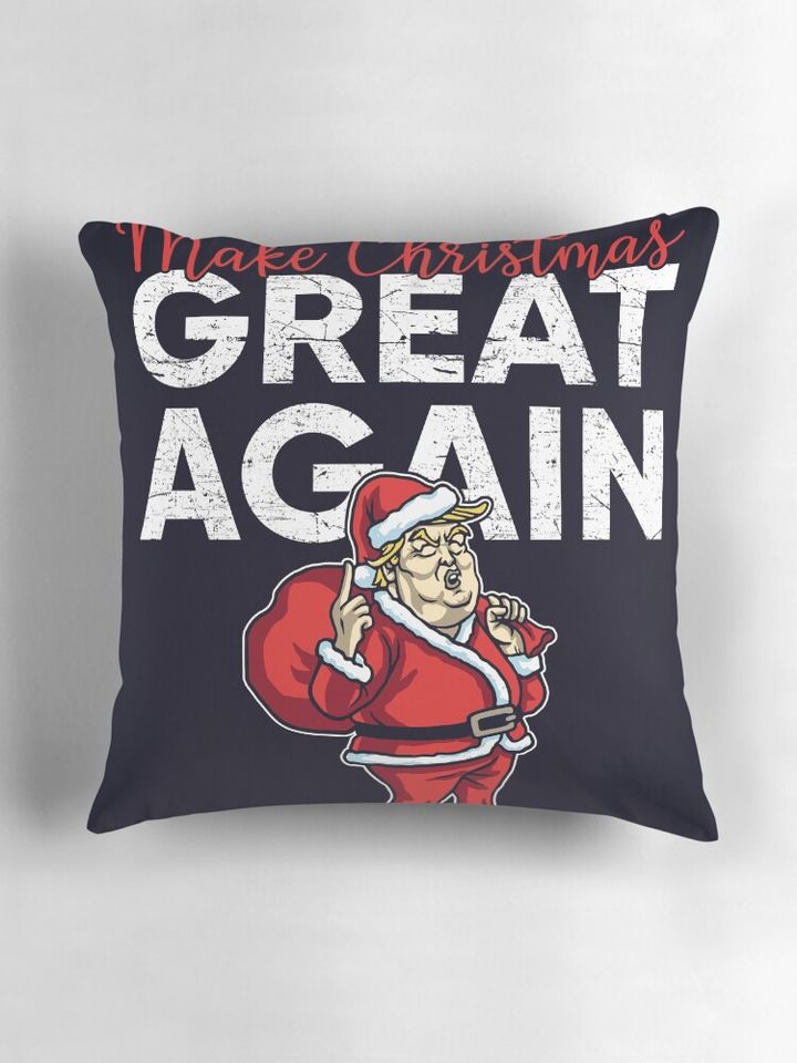 Make Christmas Great Again Pillow