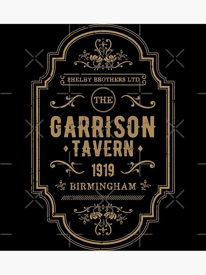 Funny Men Peaky Blinders Christmas Poster