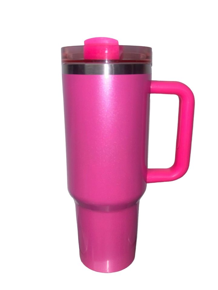 Hello kitty Engraved 40 oz Tumbler with Handle