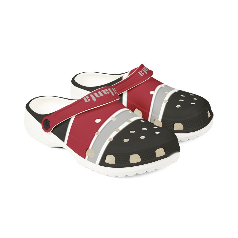 Atlanta Football Themed Clogs