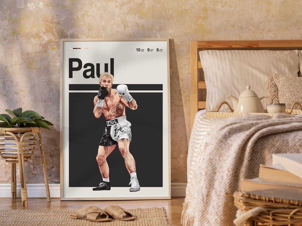 Jake Paul Poster | Boxing Poster