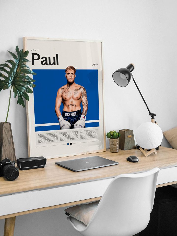 Jake Paul Poster | Boxing Poster