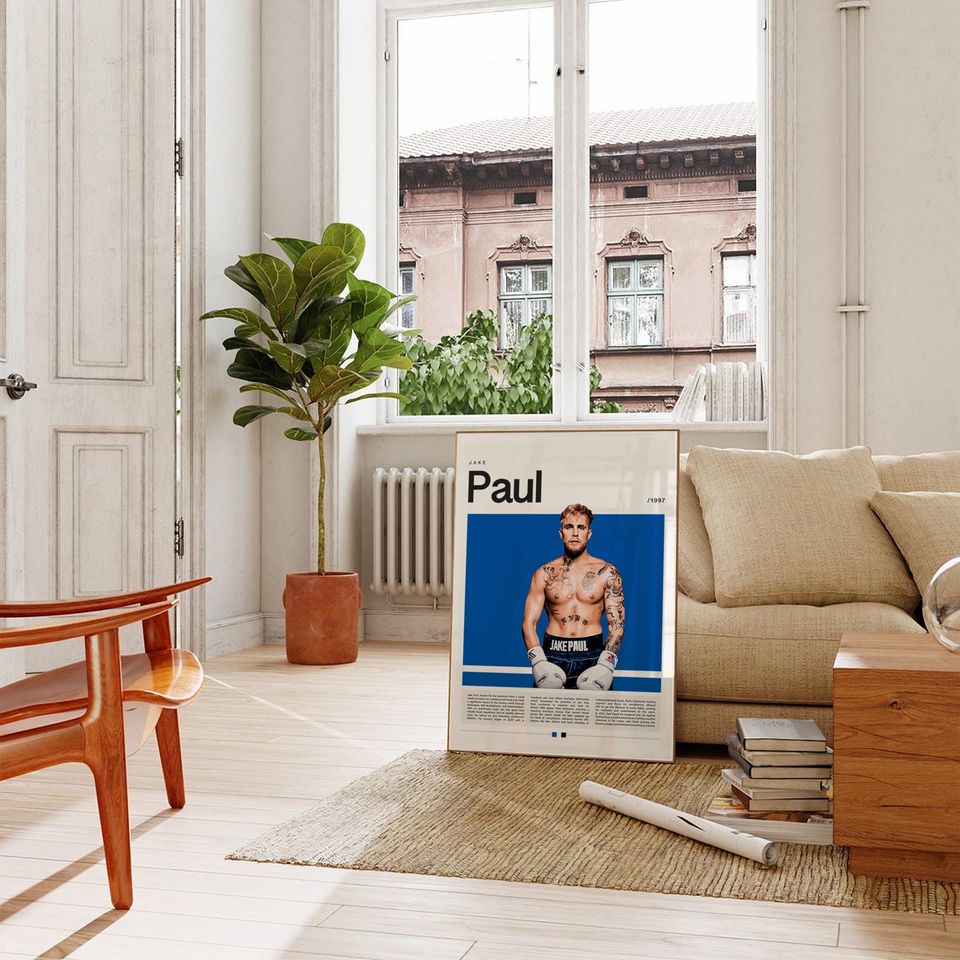 Jake Paul Poster | Boxing Poster