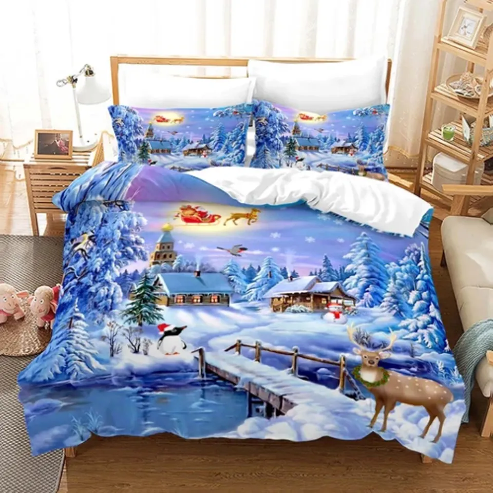 Christmas Cartoon Bedding Sets