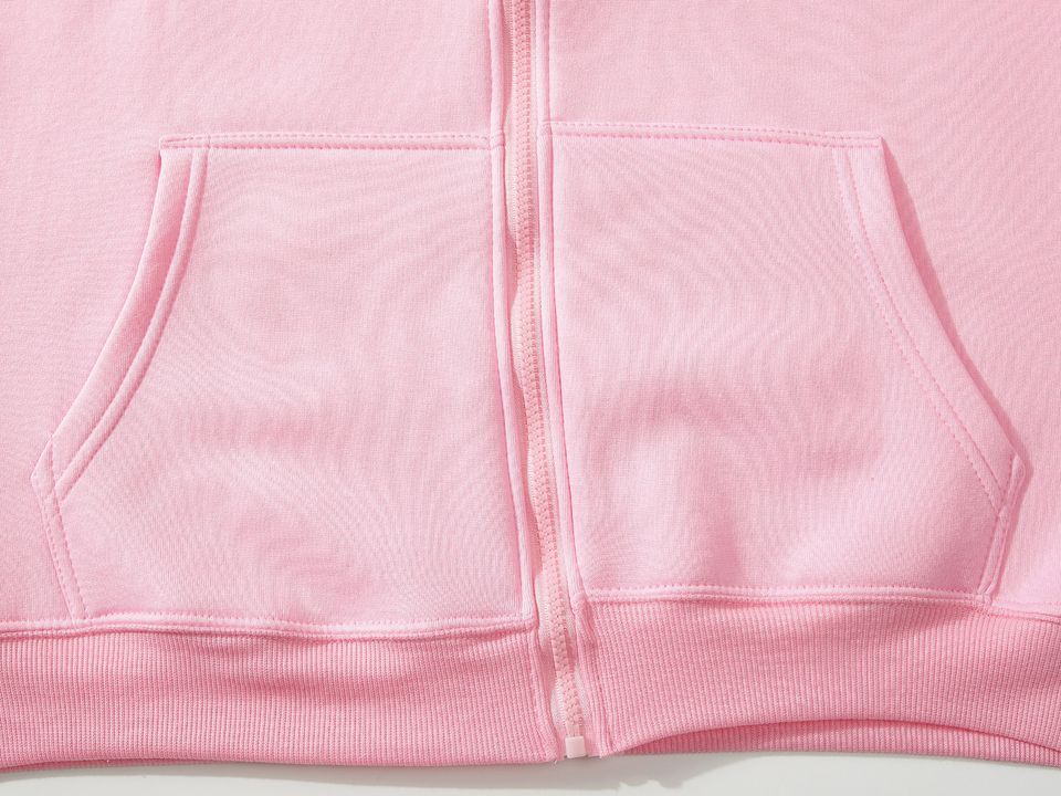 Black Mickey Mouse Men Zipper Hoodie