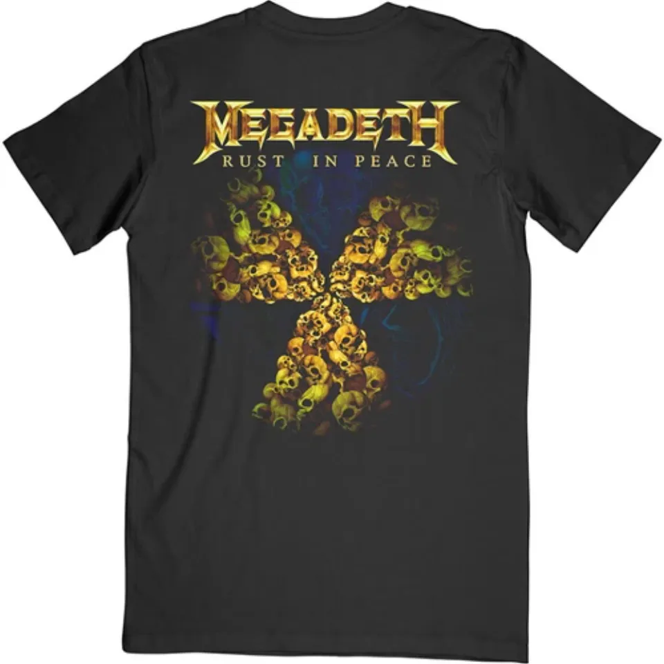 Megadeth Rust In Peace 30th Anniversary Black T-Shirt