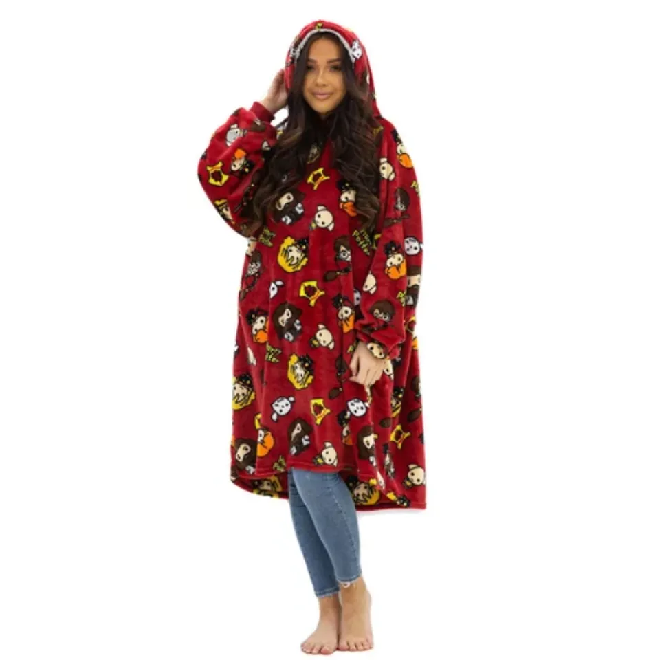 Adult Harry Potter Wearable Blanket Hoodie
