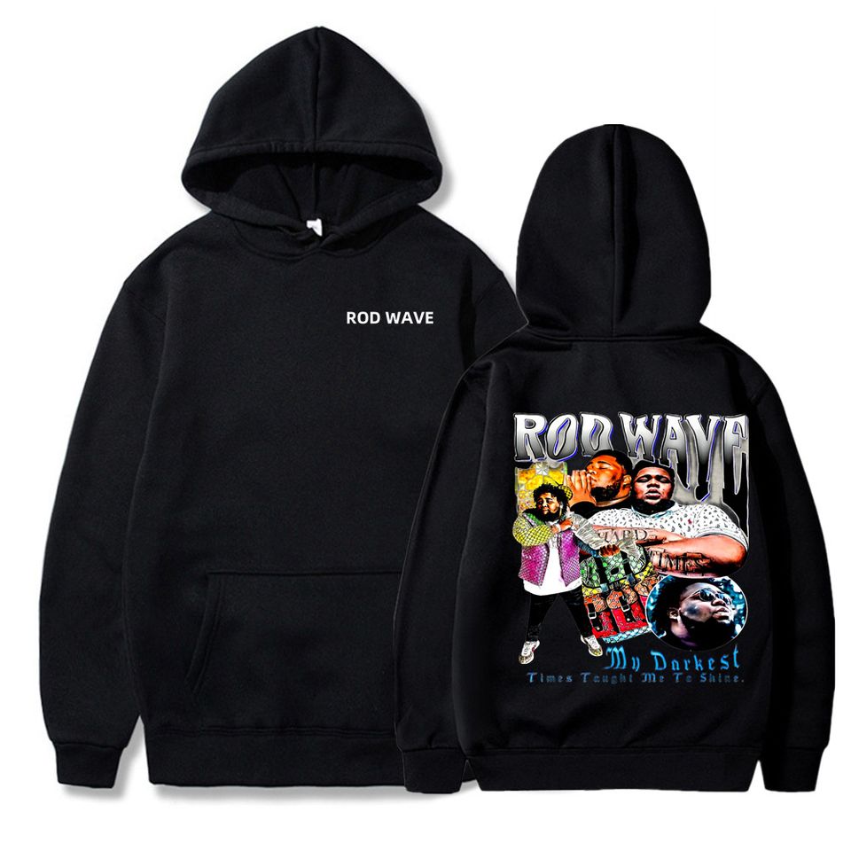 Rod Wave Rod Wave Pullover 90s Hoodie