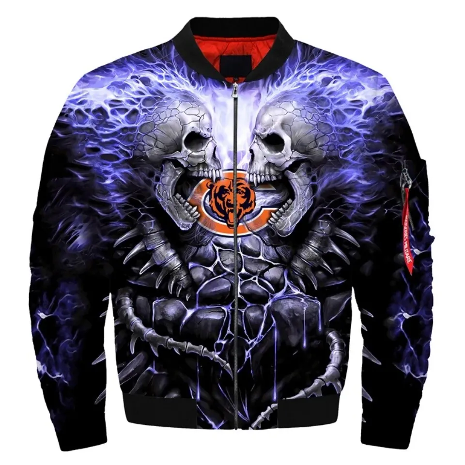 Chicago Bears Men's Flight Bomber Jacket