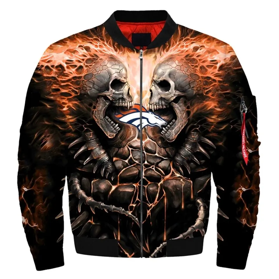 Denver Broncos Men's Flight Bomber Jacket