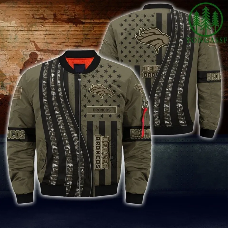 Denver Broncos Men's Flight Bomber Jacket