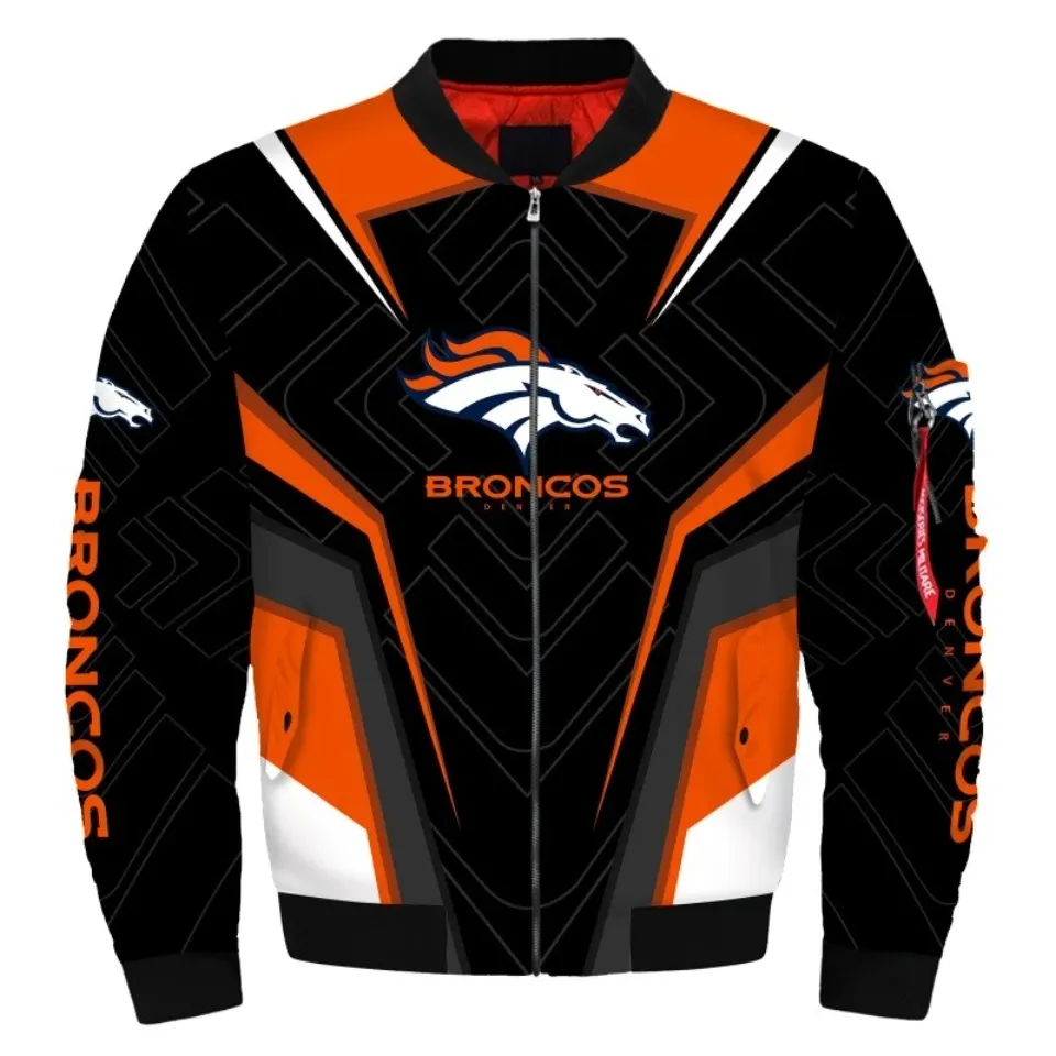 Denver Broncos Men's Flight Bomber Jacket