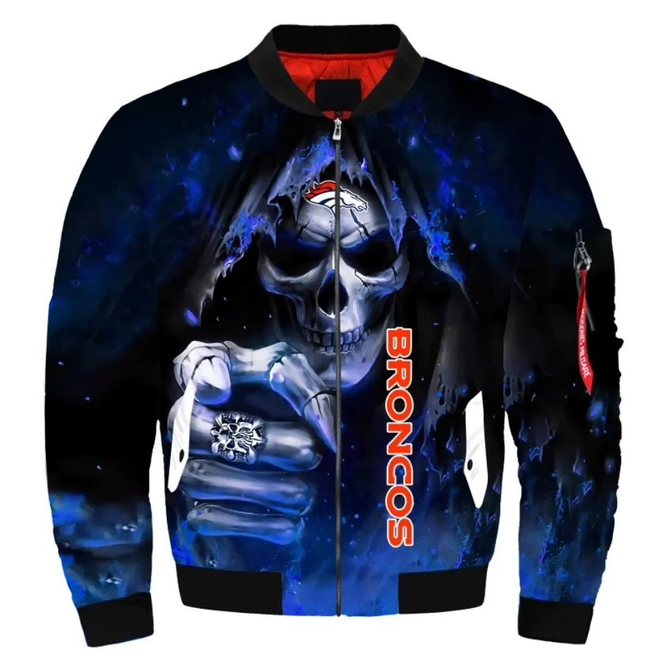 Denver Broncos Men's Flight Bomber Jacket
