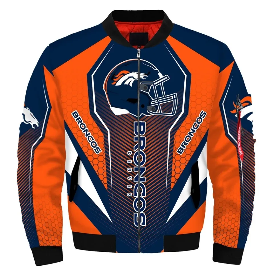 Denver Broncos Men's Flight Bomber Jacket