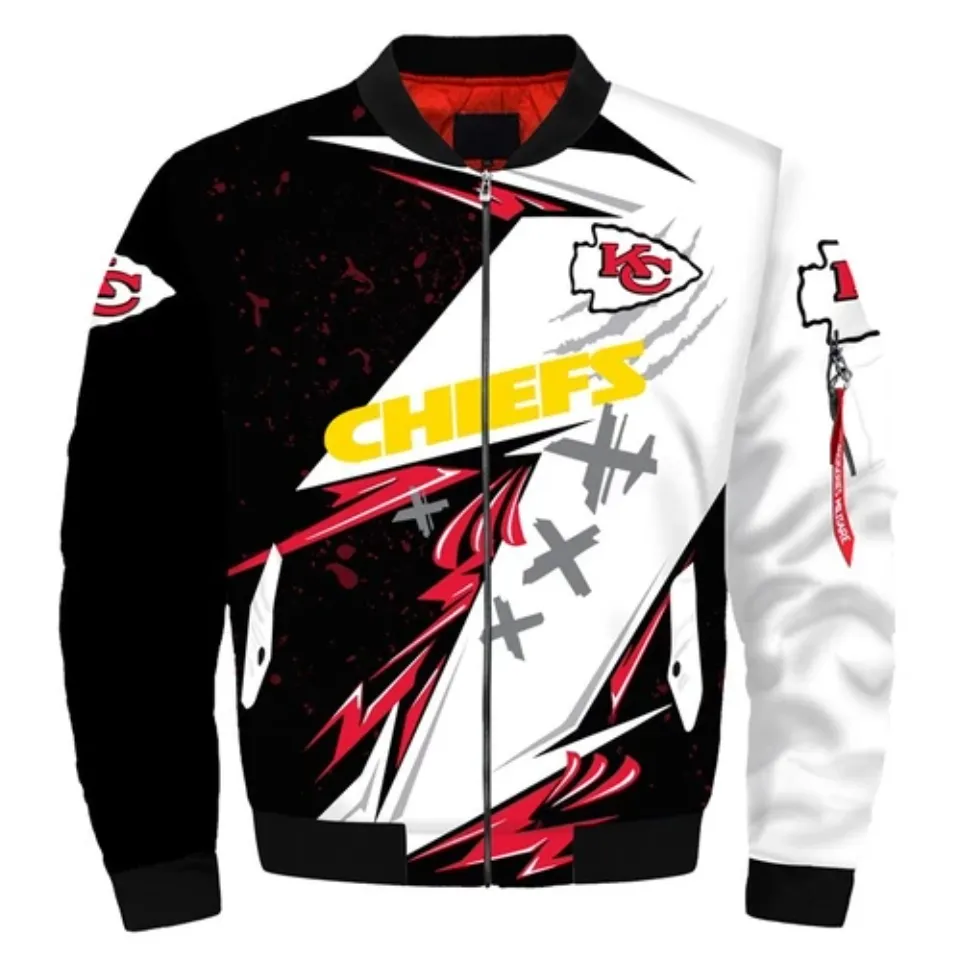 Kansas City Chiefs Men's Flight Bomber Jacket