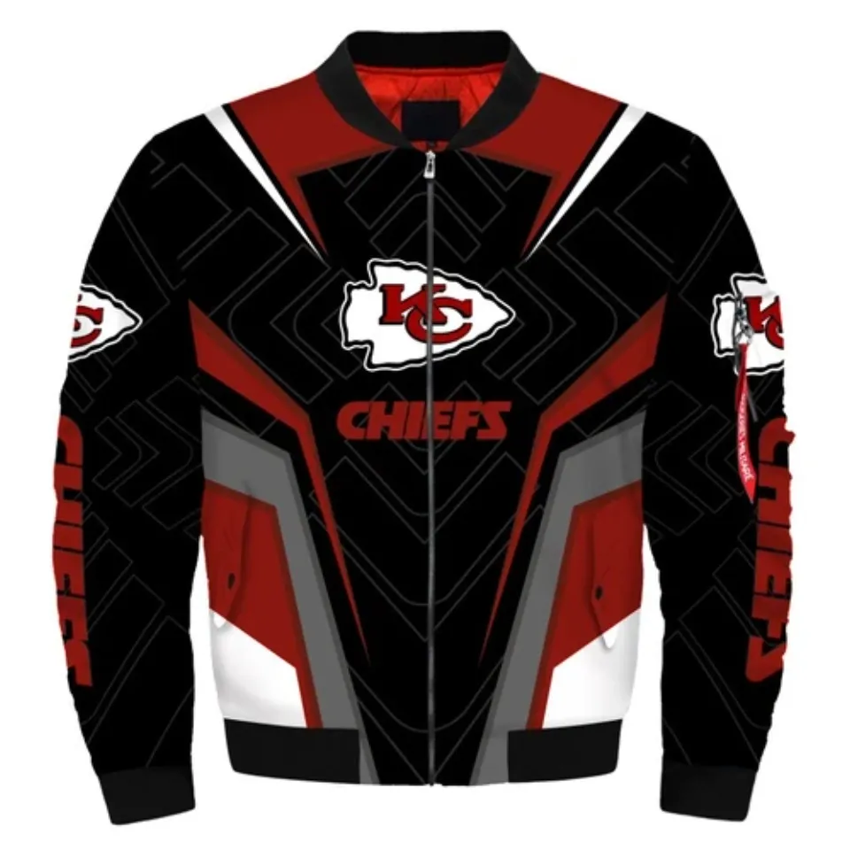 Kansas City Chiefs Men's Flight Bomber Jacket
