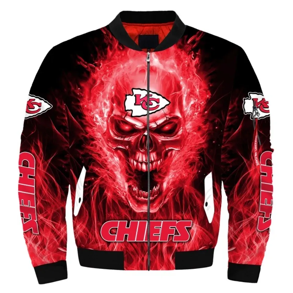 Kansas City Chiefs Men's Flight Bomber Jacket