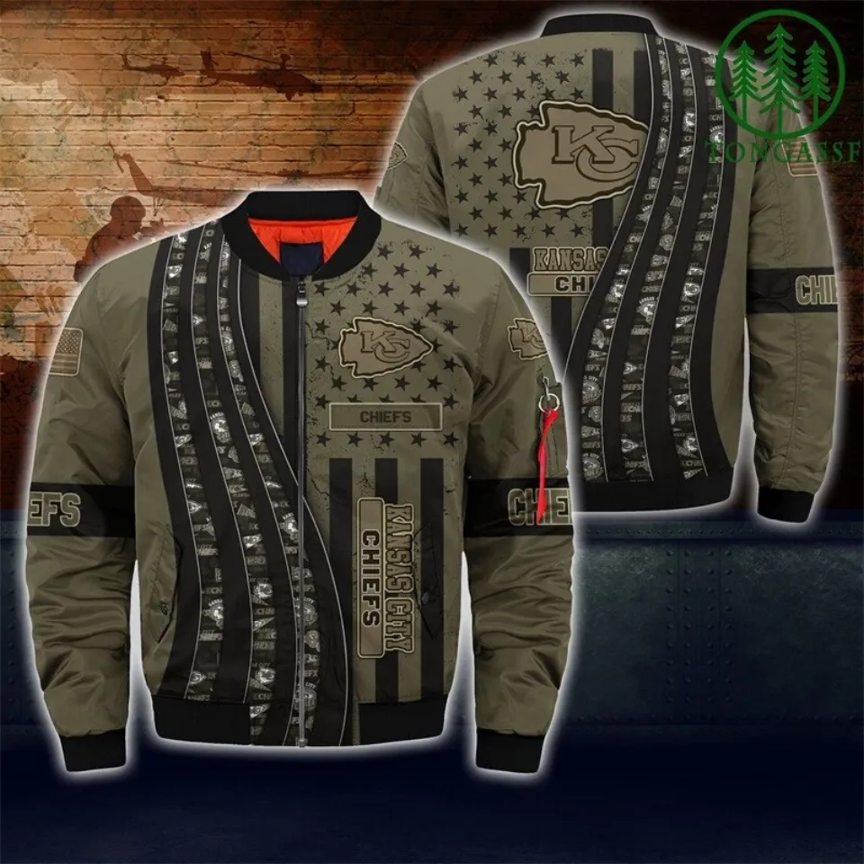Kansas City Chiefs Men's Flight Bomber Jacket