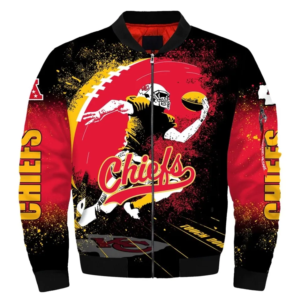 Kansas City Chiefs Men's Flight Bomber Jacket