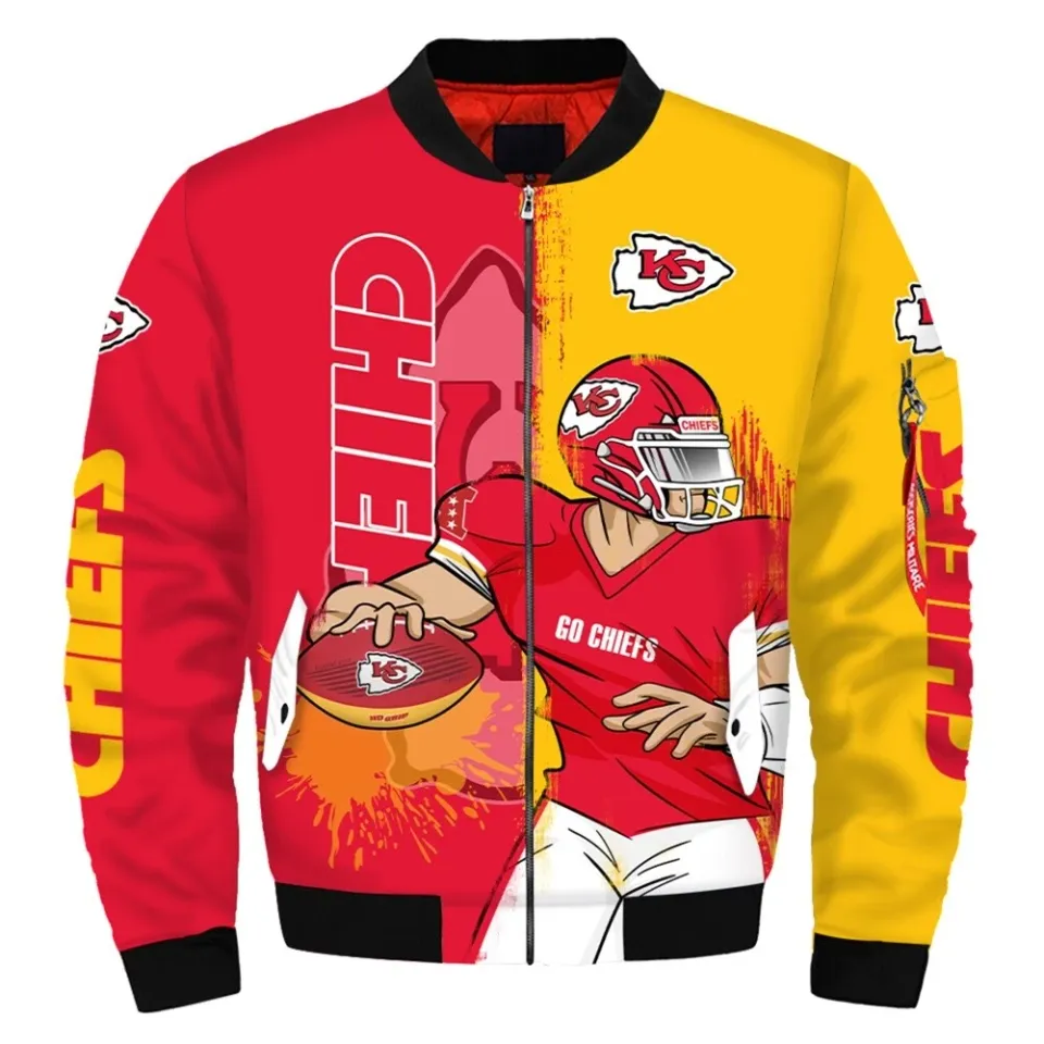 Kansas City Chiefs Men's Flight Bomber Jacket