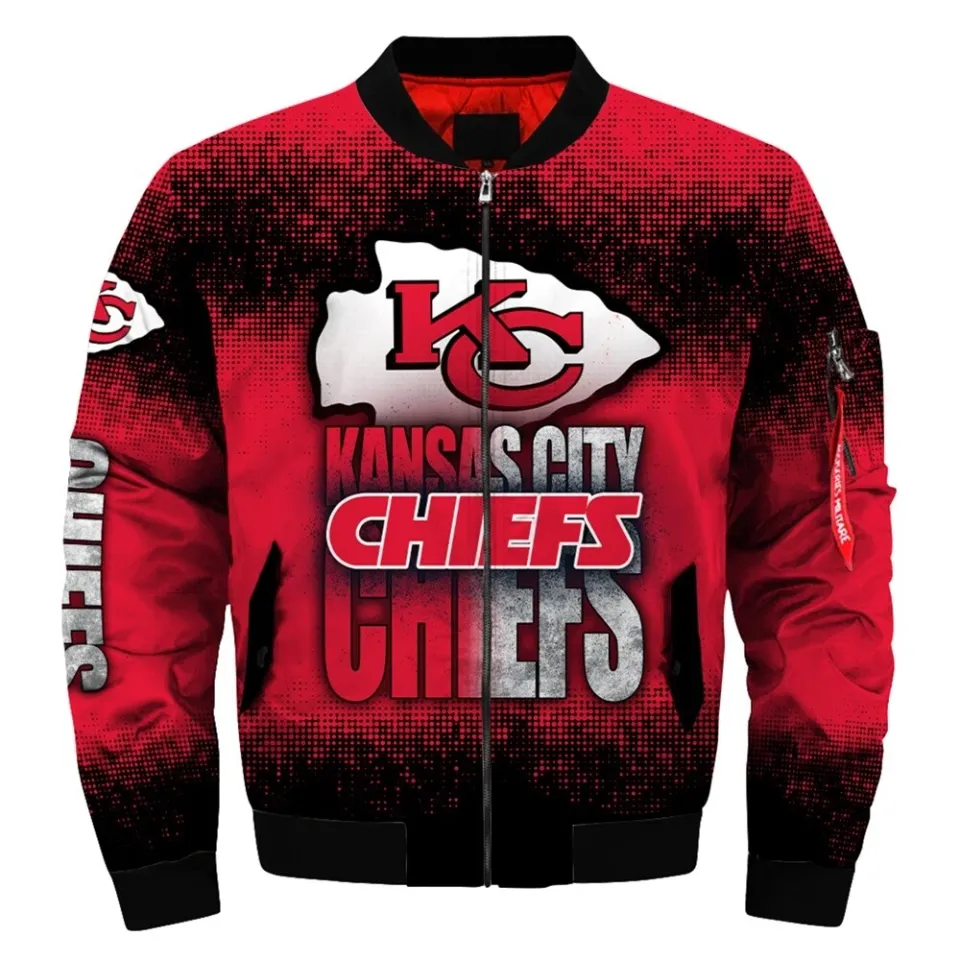 Kansas City Chiefs Men's Flight Bomber Jacket