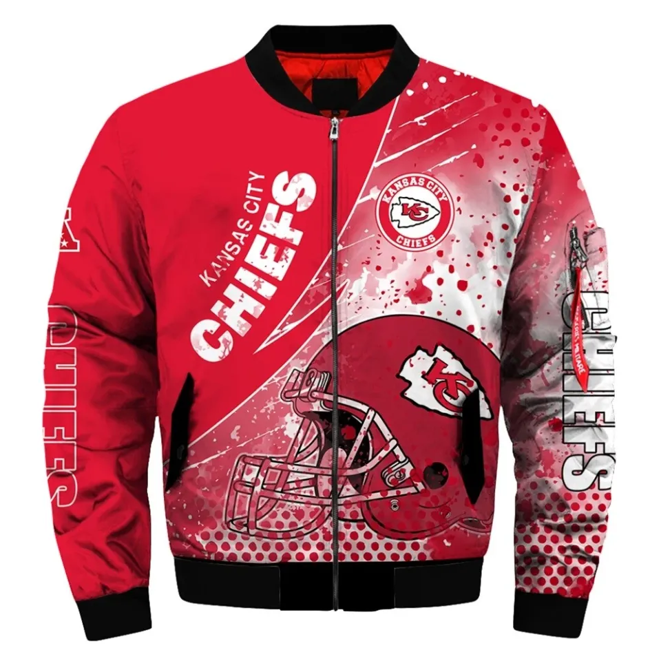 Kansas City Chiefs Men's Flight Bomber Jacket