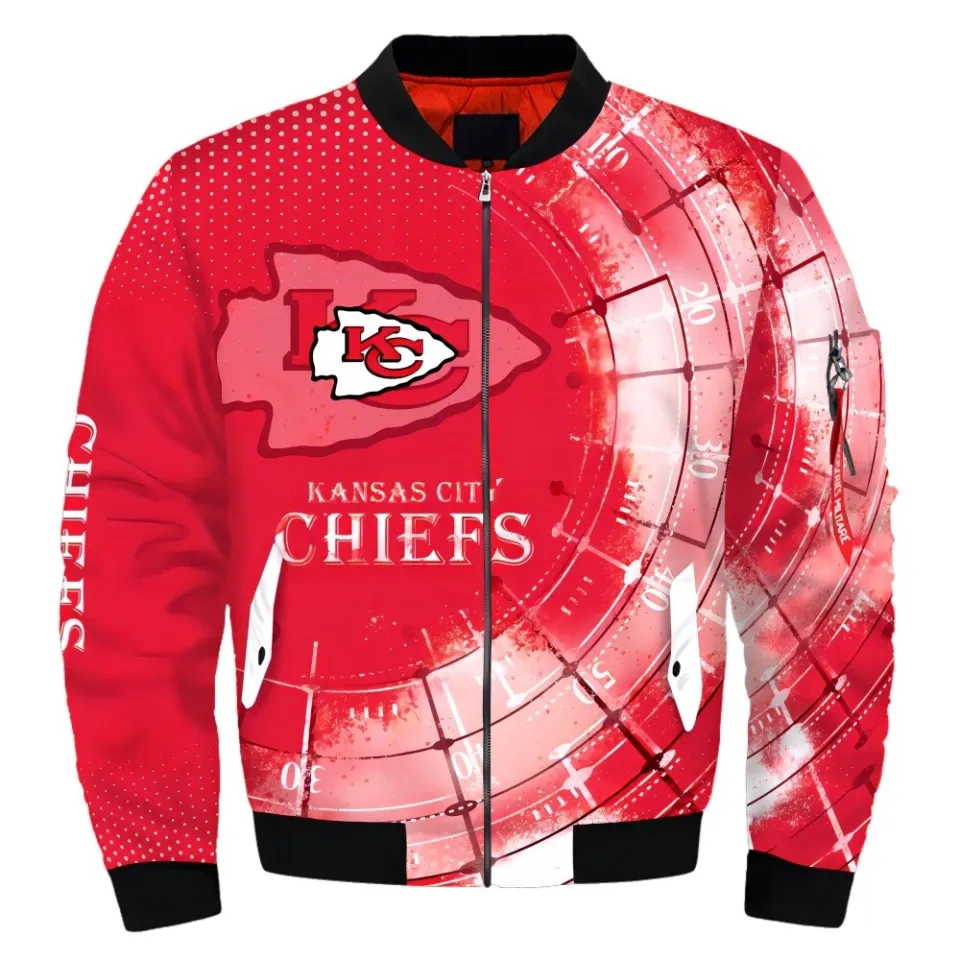 Kansas City Chiefs Men's Flight Bomber Jacket