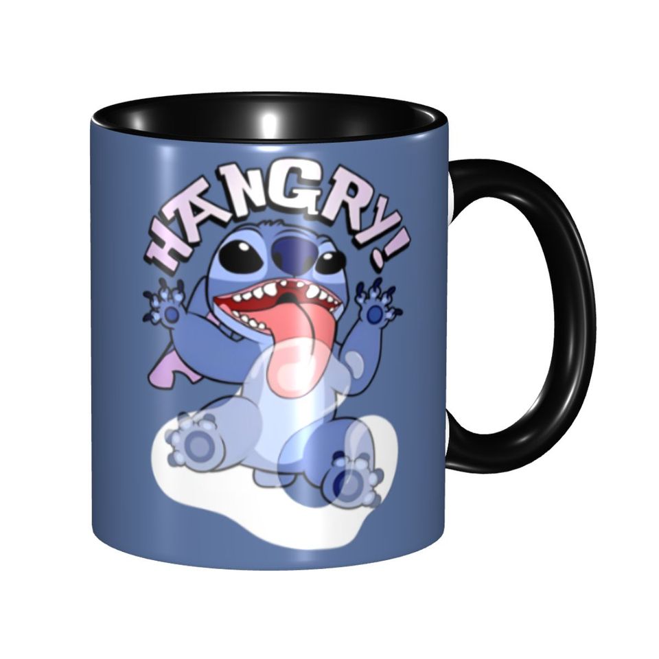 New Arrival Stitch And Baby Groot Tree Lights Merch Mugs Cute Tea Cup