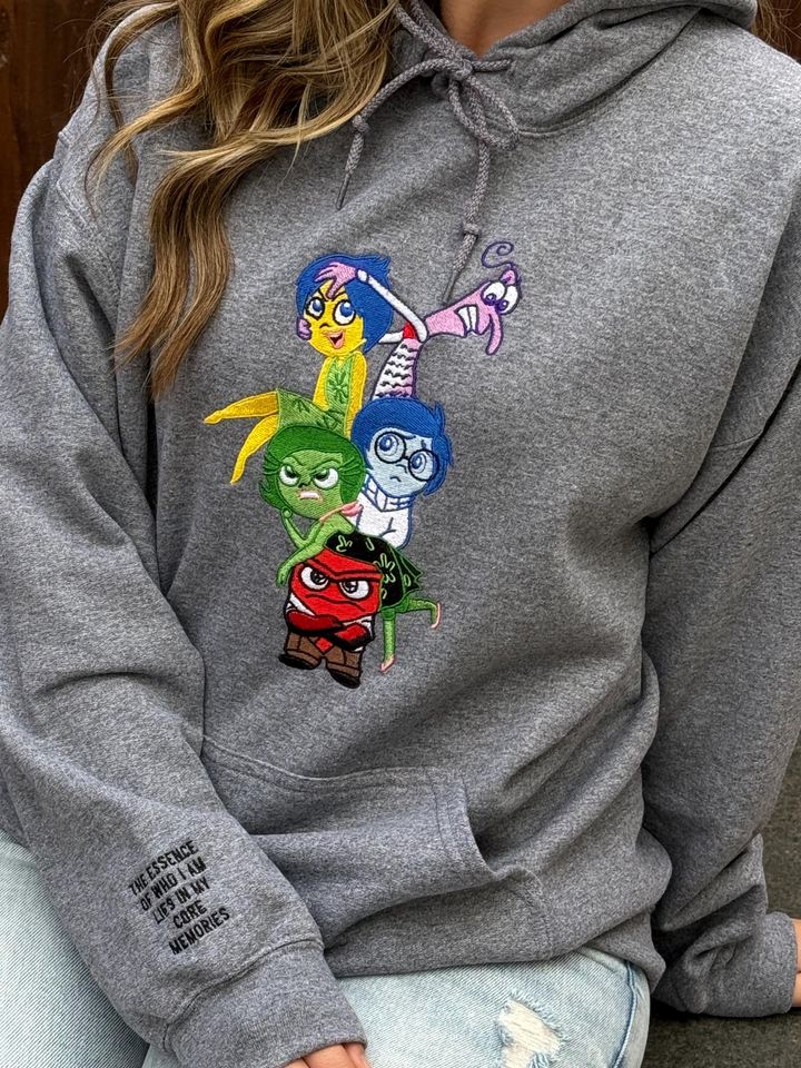 Inside Out hoodie, Disney sweater, unisex Disney Sweater
