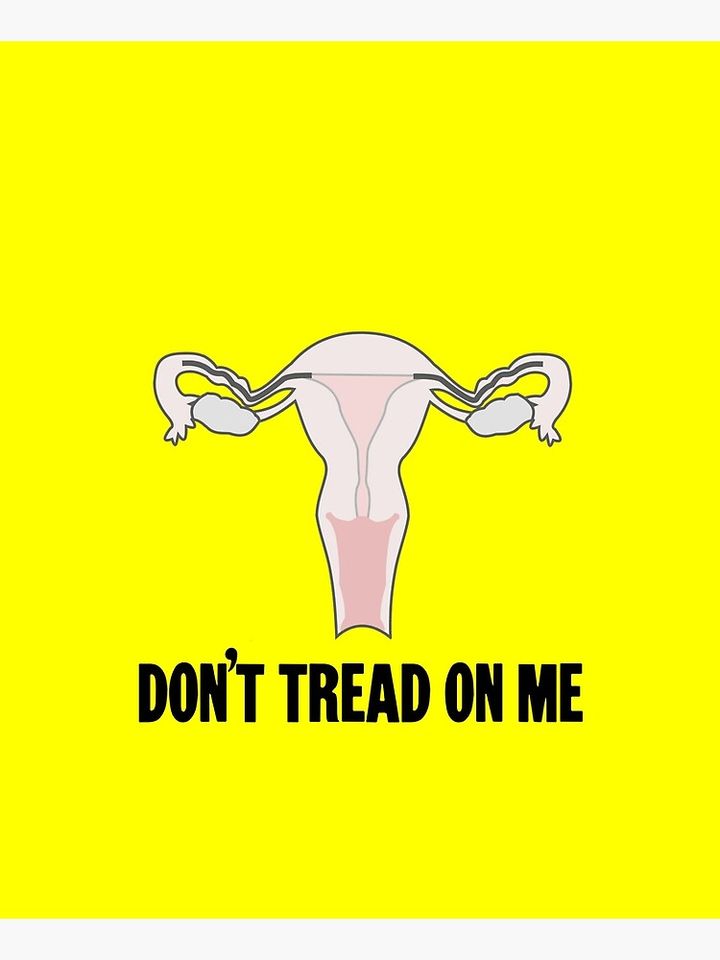 Don't Tread On Me (Ovaries) Apron