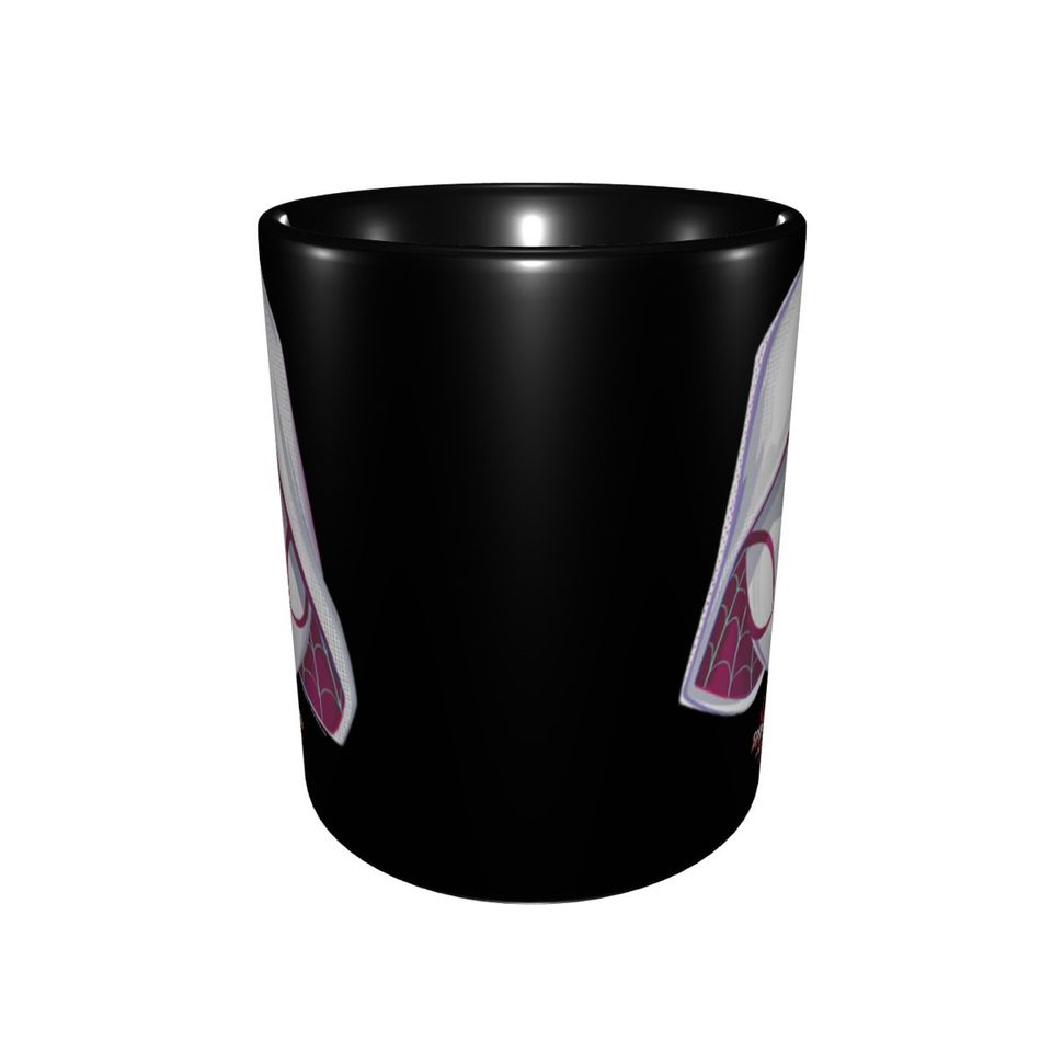 Spider-Gwen Spiderverse Mask Merch Coffee Mugs Fun Tea Cups Gift