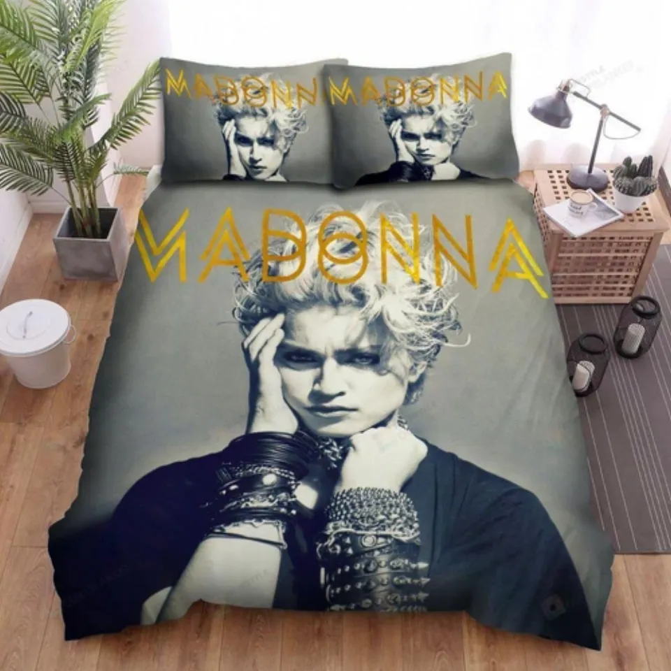Madonna In Debut Solo Album Art Bedding Set