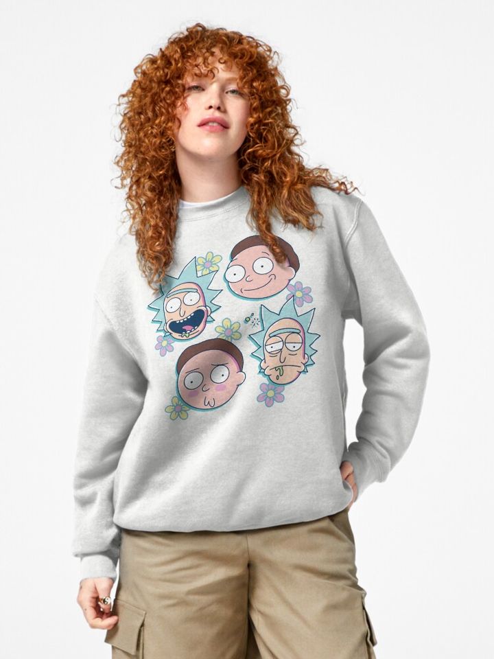 Rick & Rickandmorty Pullover Sweatshirt