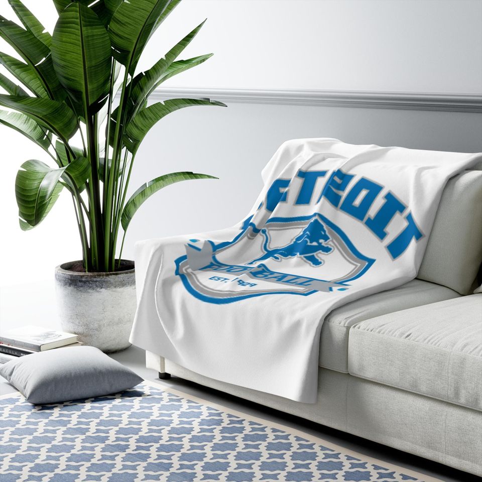 Detroit Lions Fleece Blanket
