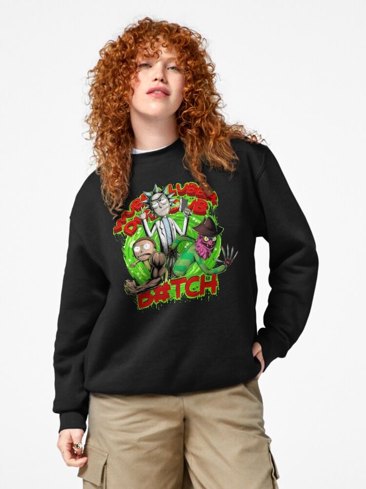 Rick, Rickandmorty and Terry Pullover Sweatshirt