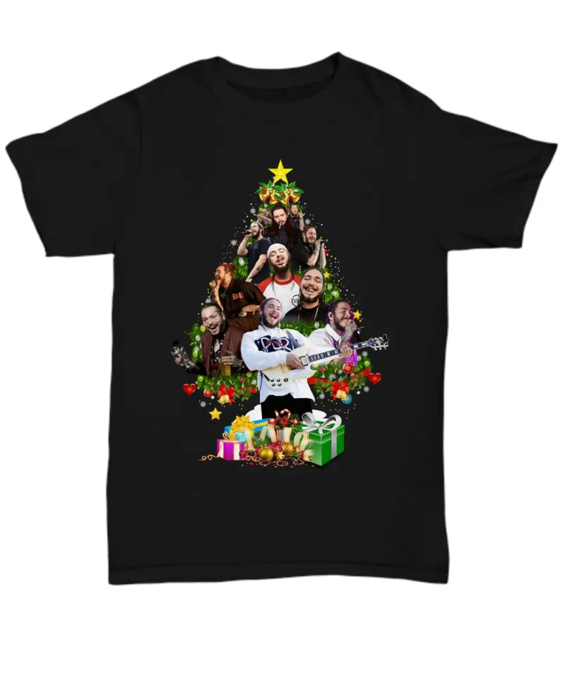 Post Malone Christmas Tree T Shirt